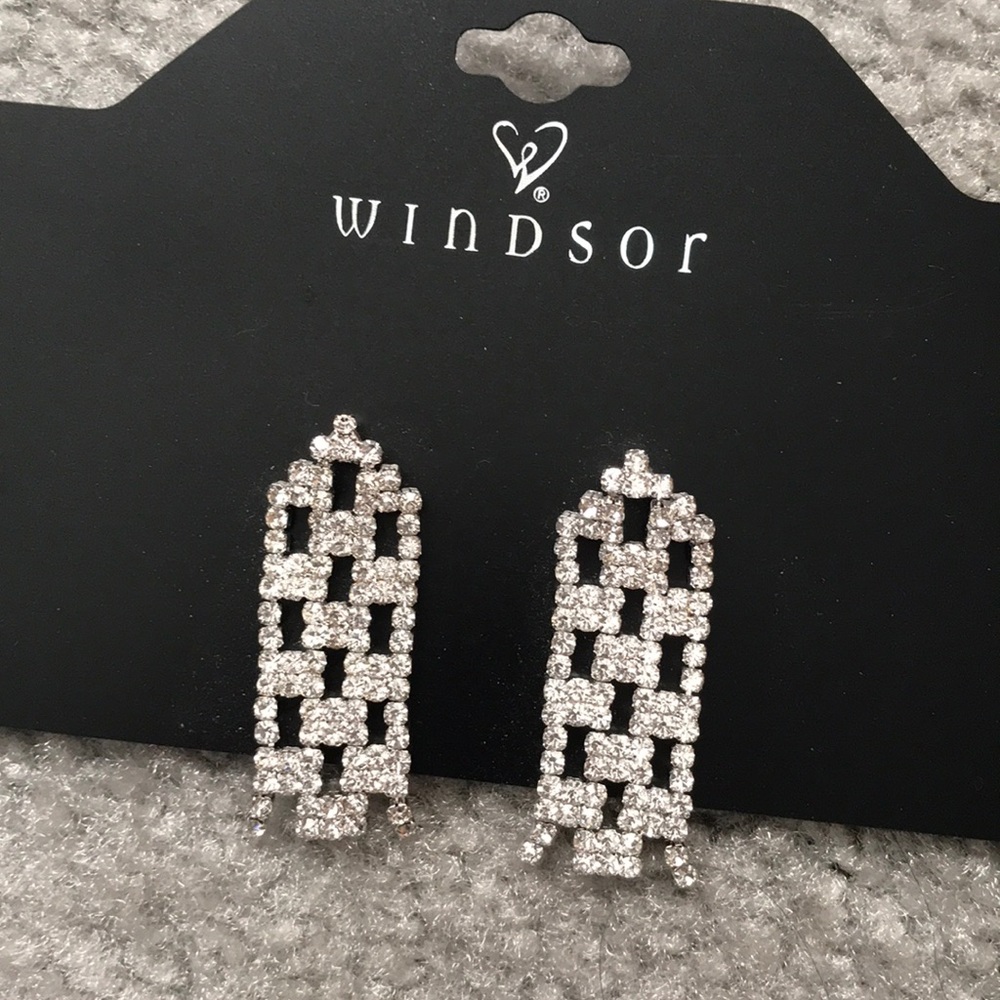 Costume diamond earrings